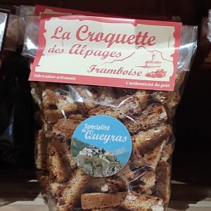 La croquette des alpages framboise