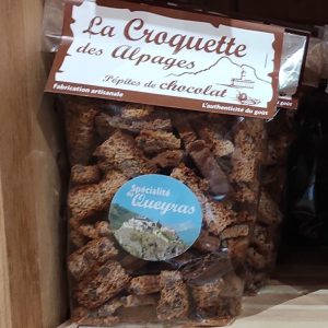 La croquette des alpages pépites de chocolat
