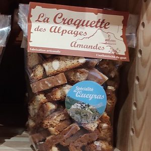 La croquette des alpages amandes