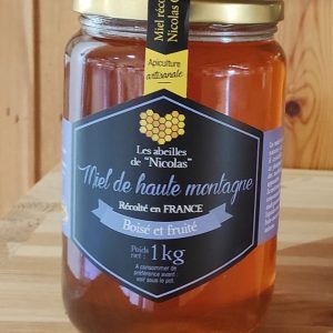 Miel de haute montagne