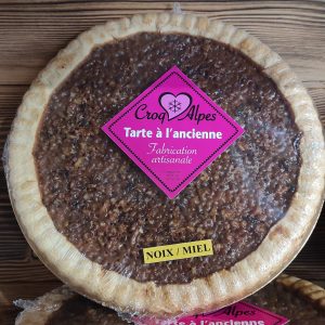 Tarte miel et noix