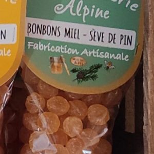 Bonbons miel sève de pin
