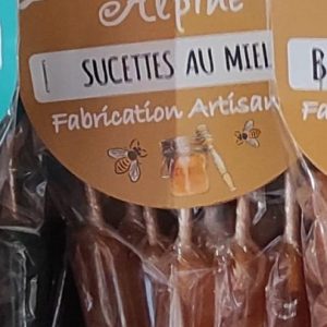 Sucettes miel