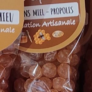 Bonbons miel propolis