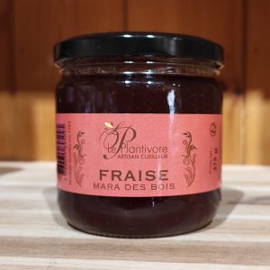 Confiture de fraise mara des bois