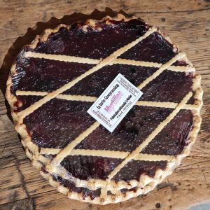 Tarte Queyrassine framboises