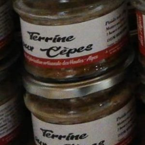 Terrine aux cèpes