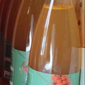 Jus pomme argousier